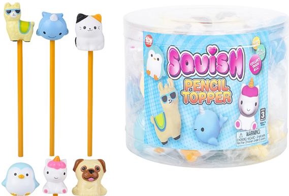 Squishy animal pencil toppers cheap